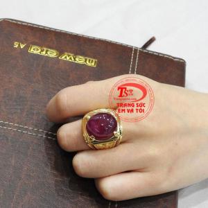 hẫn nam ruby long phụng nhận đặt chế tác theo yêu cầu