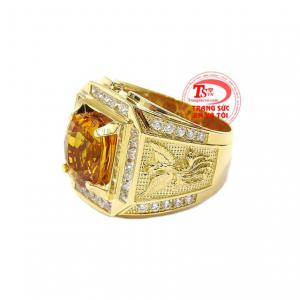 Saphir vàng thể hiện cho quyền lực, thịnh vượng và giàu có. 