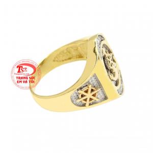 Lấy nguồn cảm hứng từ đó các nhà chế tác đã tạo ra chiếc nhẫn mỏ neo vừa mang tính nghệ thuật vừa chất chứa ý nghĩa đặc biệt.