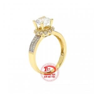 Nhẫn nữ duyên dáng tinh tế được xem là mẫu sản phẩm bán chạy nhất.