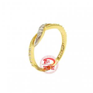 Nhẫn nữ kiều diễm với những đường nét thanh mảnh, mềm mại đã giúp sản phẩm được yêu thích và lựa chọn.