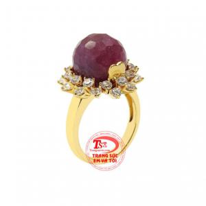 Nhẫn nữ ruby ấn tượng