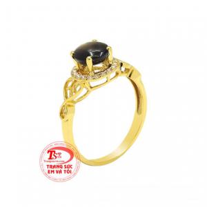 Nhẫn nữ Saphir sao duyên dáng hiện là sản phẩm mới và đang được nhiều quý cô ưa chuộng