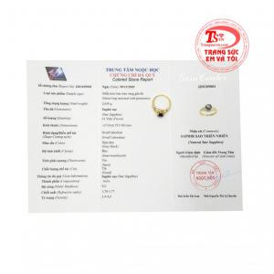 Vì vậy mà các sản phẩm gắn đá saphir sao luôn là sự lựa chọn đặc biệt của khách hàng.