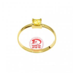 Đá sapphire vàng là biểu tượng của sự sung túc, thịnh vượng và mang đến điềm lành