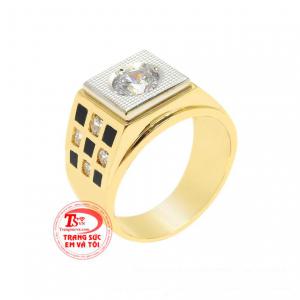 Nhẫn vàng phong cách nam giới là sản phẩm mới được chế tác độc đáo sẽ mang đến vẻ cá tính đến cho phái mạnh.