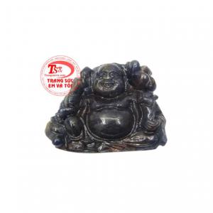 Phật di lặc may mắn đá sapphire thiên nhiên hút tài lộc, vận may đến cho người dùng.