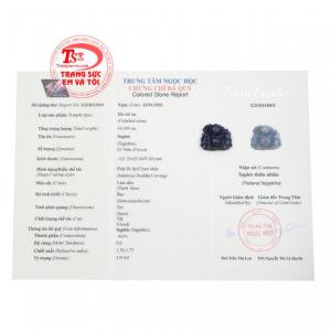 Sản phẩm có giấy kiểm định đá quý uy tín.