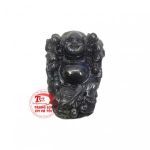 Phật di lặc sapphire vui vẻ, hoan hỉ giúp người dùng trở nên lạc quan và suy nghĩ tích cực