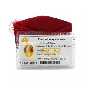 Người Ấn Độ tin rằng, thạch anh vàng giúp bảo vệ và che chở cho chủ nhân.