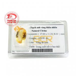 Thạch anh vàng ép vỉ hưng thịnh thu hút tài lộc và may mắn. 