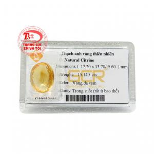 Thạch anh vàng ép vỉ sung túc mang nhiều ý nghĩa trong phong thủy.