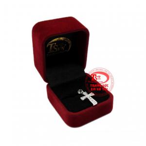 Thánh giá bạc đính đá an yên đảm bảo uy tín chất lượng