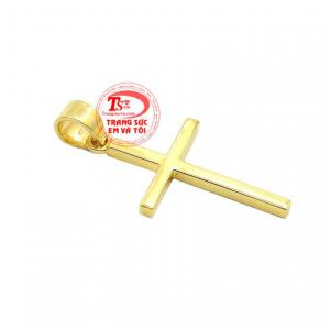 Mặt dây thánh giá phù hợp với nhiều kiểu dây chuyền tôn lên sự mới mẻ, thanh lịch