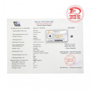 Có giấy kiểm định đá quý