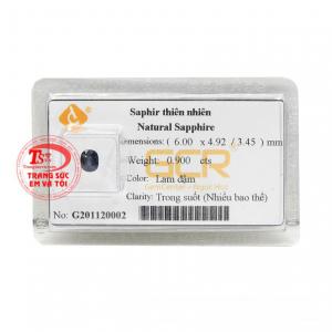 Viên Saphir sang trọng mang đến cảm giác êm đềm