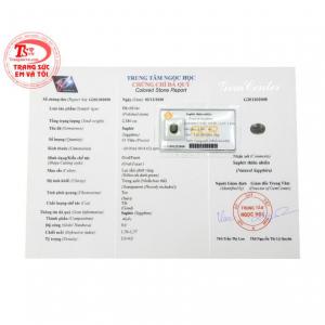 Có giấy kiểm định đá quý