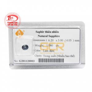 Viên Saphir thịnh vượng thích hợp làm mặt nhẫn, mặt dây chuyền 