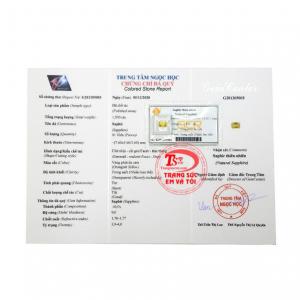 Sản phẩm có giấy kiểm định đá quý