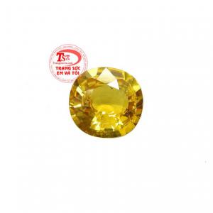 Viên saphir vàng cát tường đem lại sự giàu sang, sung túc cho người sở hữu. 