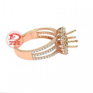 Vỏ nhẫn nữ kim cương quyến rũ là món quà dành tặng tới người phụ nữ của bạn.