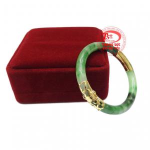 Vòng cẩm thạch bọc vàng thời thượng giao hàng toàn quốc, bảo hành uy tín.