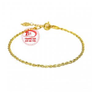 Vòng tay nữ thanh tú là mẫu sản phẩm mới được nhiều phái đẹp ưa chuộng.