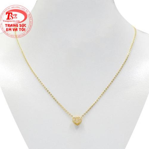 Bộ mặt dây trái tim nhỏ xinh