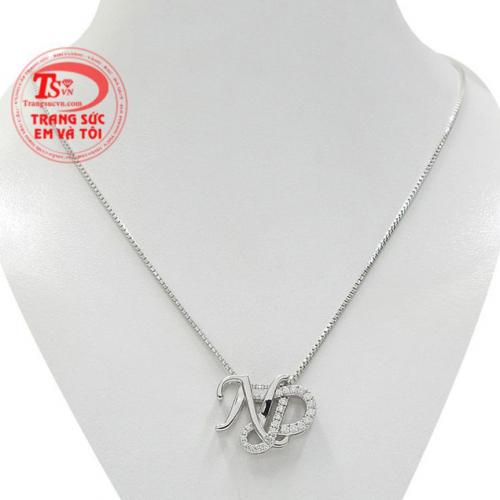 Bộ trang sức chữ NP đẹp