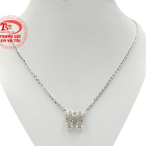 Bộ trang sức nữ chữ H thời trang