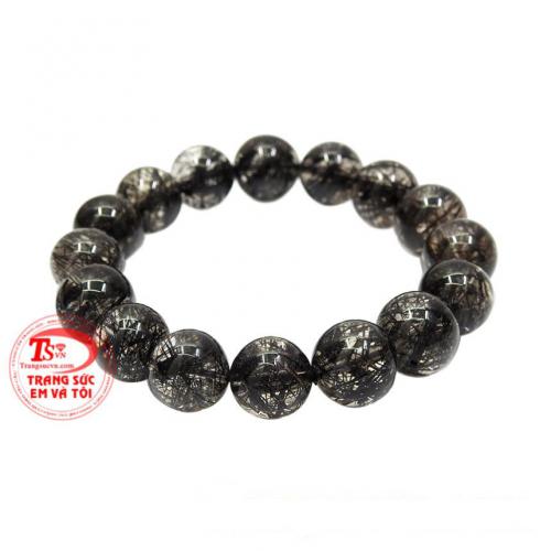 Chuỗi thạch anh tóc 13 ly đại cát