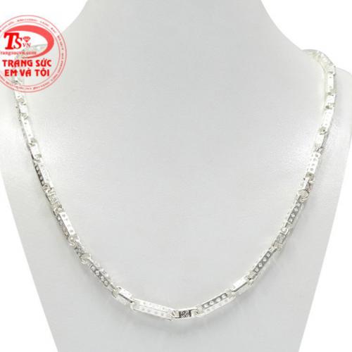 Dây chuyền bạc thăng tiến