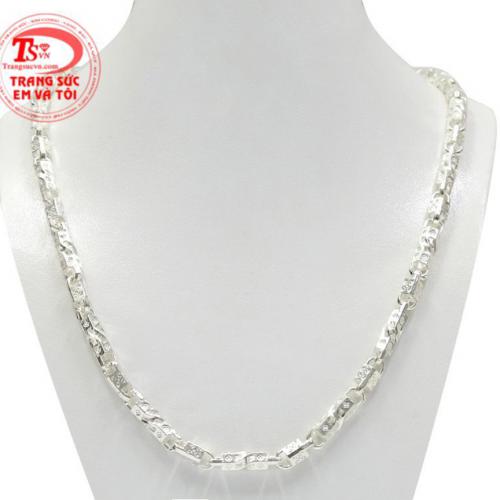Dây chuyền bạc thịnh vượng phái mạnh