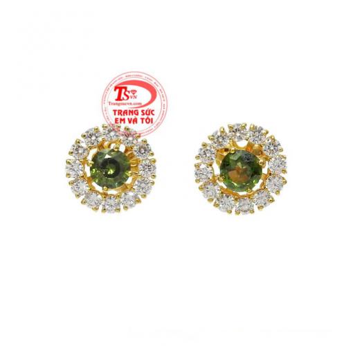 Hoa tai Sapphire thanh tú