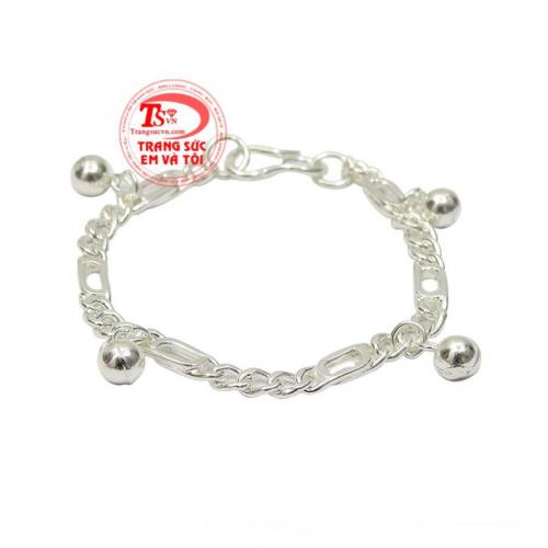 Lắc bạc trẻ em bé trai