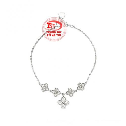 Lắc tay cỏ bốn lá phong cách