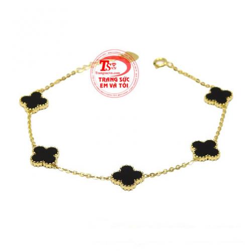 Lắc tay nữ vàng may mắn