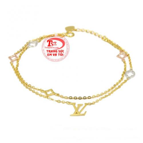 Lắc tay vàng phong cách