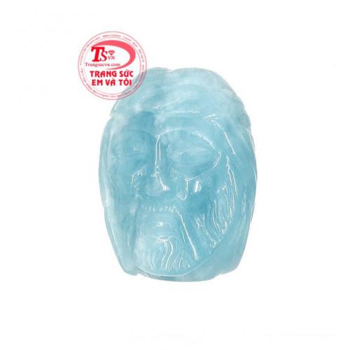 Mặt chúa Giê-su aquamarine thiên nhiên