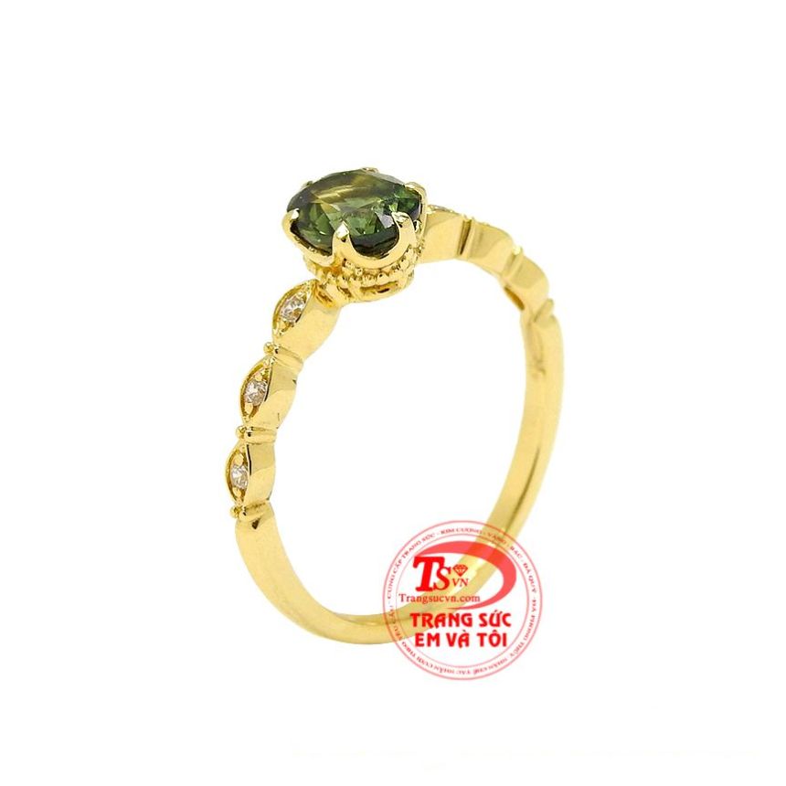 Nhẫn nữ sapphire ấn tượng mang đến nét đẹp duyên dáng, phong cách và hợp xu hướng. 