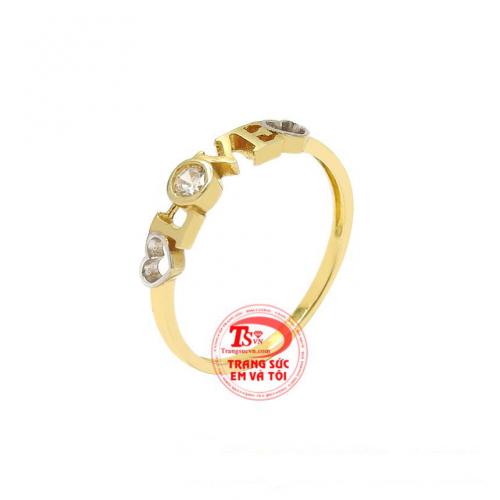 Nhẫn vàng nữ tình yêu