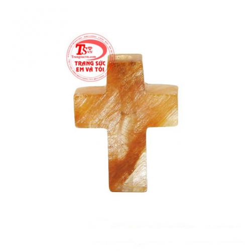 Thánh giá thạch anh tóc