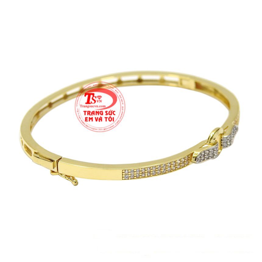 Vòng tay nữ ấn tượng vàng 10k Hàn Quốc giao hàng trên toàn quốc.