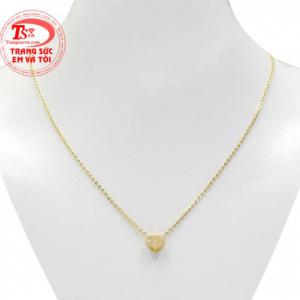 Bộ mặt dây trái tim nhỏ xinh là món quà tinh tế dành tặng cho người con gái thương yêu vào những dịp ý nghĩa. 