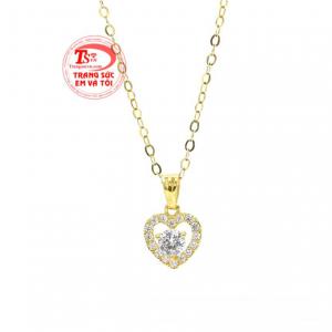 Bộ mặt dây trái tim xinh xắn giao hàng nhanh trên toàn quốc.