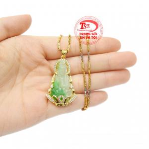 Bộ mặt vàng Quan Âm cẩm thạch giao hàng toàn quốc.