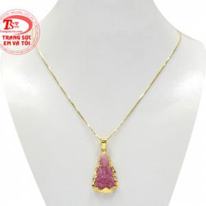 Bộ Phật bà ruby hạnh phúc