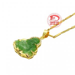 Bộ phật di lặc hoan hỉ jadeite là món quà phong thủy ý nghĩa để dành tặng cho người thân và bạn bè.