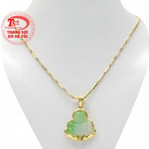 Bộ phật di lặc jadeite an bình