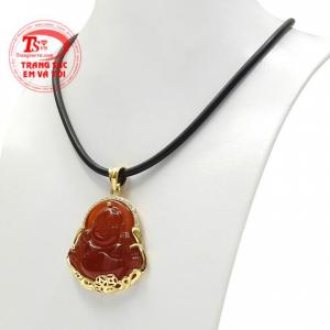 Sản phẩm chế tác từ vàng tây 10k, kết hợp dây cao su bọc vàng là món quà ý nghĩa để dành tặng người thân và bạn bè.